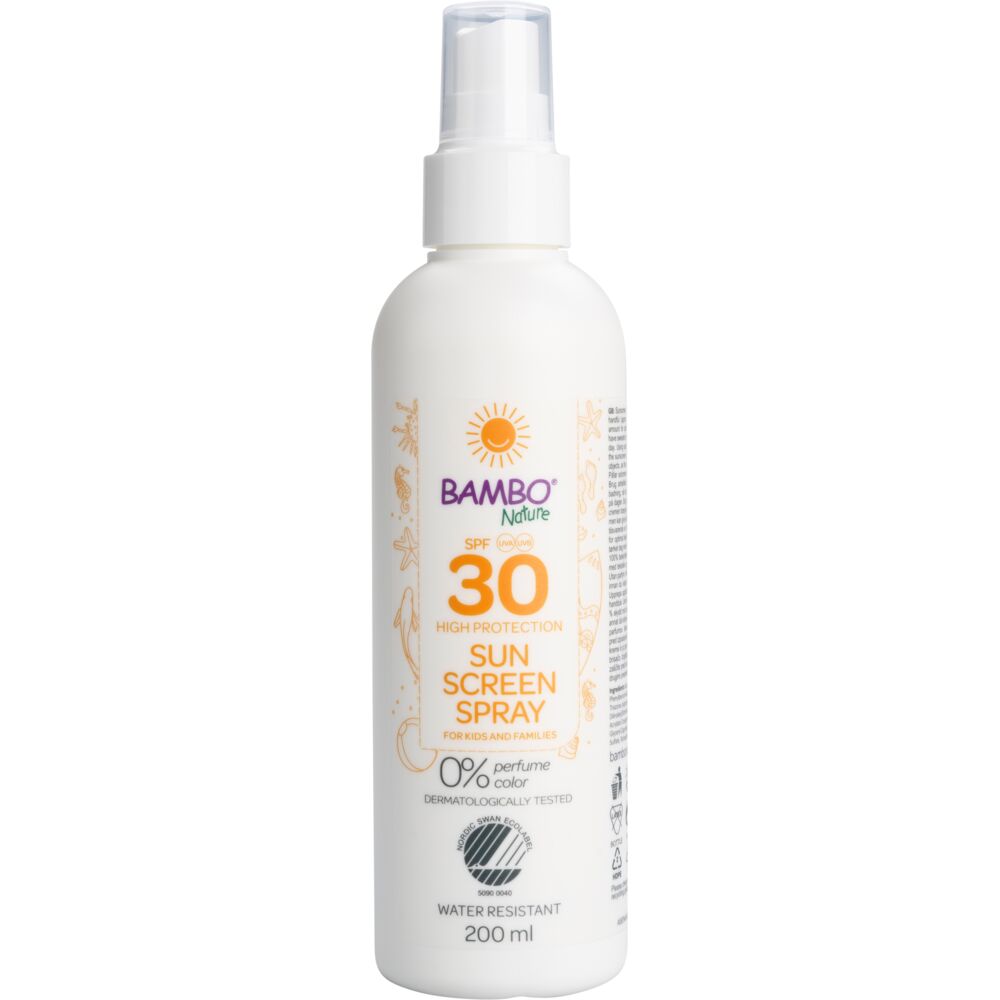 Solspray, Bambo Nature, 200 ml, SPF30