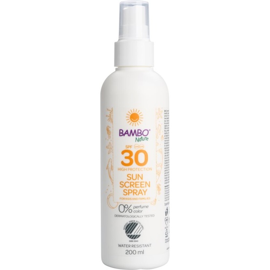 Solspray, Bambo Nature, 200 ml, SPF30