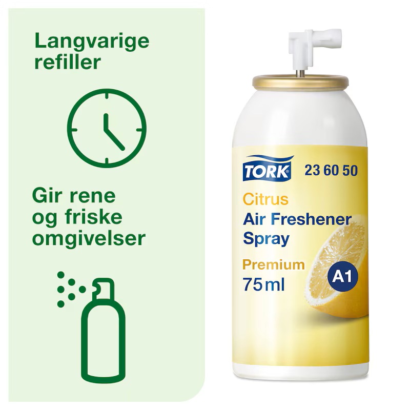 Luftfrisker Tork, Spray Sitron
