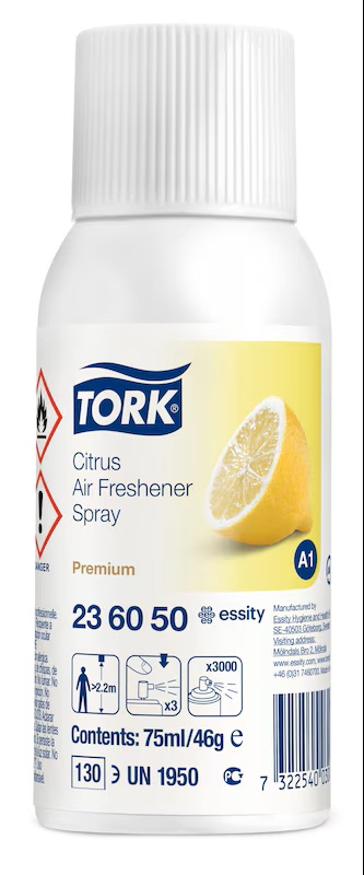 Luftfrisker Tork, Spray Sitron